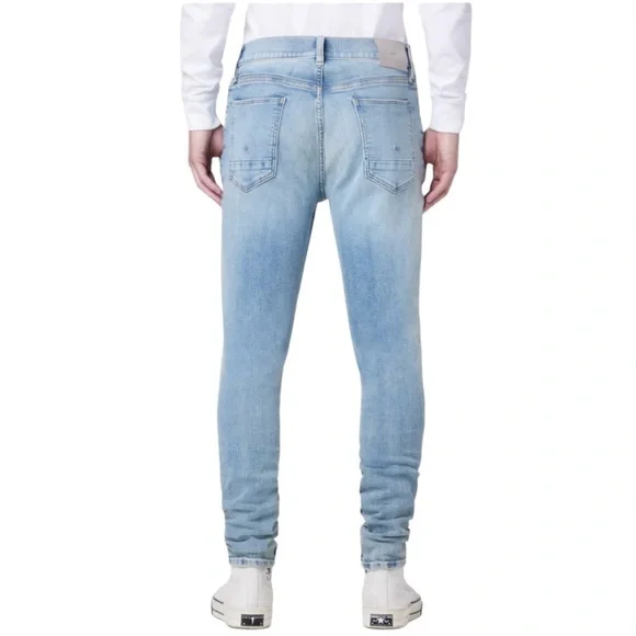 Hudson 28x30 Zack Skinny Men’s Jeans Stretch Light Wash